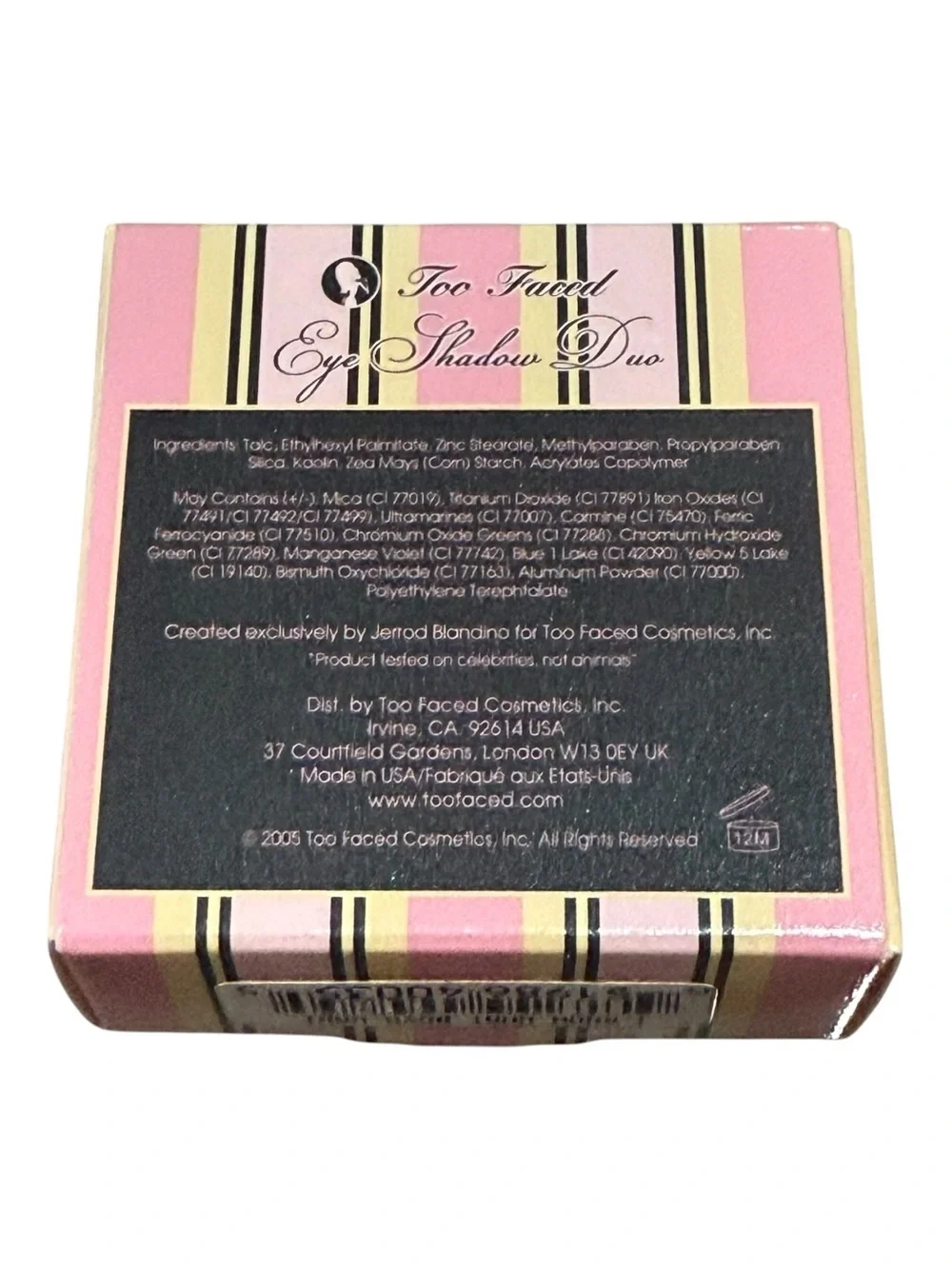 Deadstock: new Too Faced 𖦹 OG Original Eye Shadow Duo 𖦹 I Know What Boys Want 𖦹